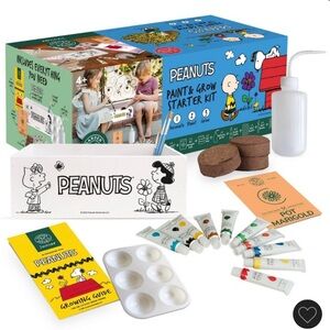 Peanuts Paint & Grow Starter Kit NEW